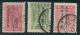 Greece 1912 Greek Administration - Black Overprint Reading Down Lot Used T0088 - Used Stamps