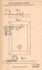 Original Patentschrift - K. Kaltenhäuser In Witten , 1902 , Kugelstoßapparat Für Billiard !!! - Billiards