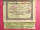 Compagnie Immobiliére Et Agricole Du CANADA/Action De Capital De 250 Francs Au^porteur/Anvers /1906        ACT38 - Landwirtschaft