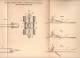 Original Patentschrift - W. Byers In Sunderland , Durham , 1900 , Anker Für Schiffe , Schiff , Ship !!! - Other & Unclassified