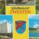 ZWESTEN Mit Wappen Hardtwaldklinik I Und II Kirche Rathaus Bewegungsbad 1989 - Bad Zwesten