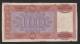 ALBANIA - BANCA Dello STATO D´ ALBANIA - 100 FRANGA (1945) - PROVISIONAL NOTE With OVERPRINT - Albania