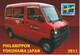 Sweden 2011 Exhibition Cards Postal Vehicles Yokohama (Japan) - Sindelfingen (Germany) - Wuxi (China) - Paris (France) - Brieven En Documenten