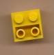 Lego 3660 Slope Brick 2x2 45 Degrees. Jaune.provient Du Lot 6697 Helicopter. - Lego System