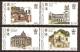 Hong Kong SG467-470 1985 40c-$5 Historic Buildings MNH - Unused Stamps