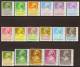 Hong Kong SG538-615 1987 10c-$50 QEII MNH - Neufs