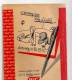 Protège Livre Silver Match (briquet)  Et Stylo BIC (illustré Par Jean Effel) Des Années 1960 - Book Covers