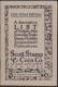 1924 SCOTT FIRST EDITION PRICE LIST,ORIGINAL AT EXCELLENT CONDITION - Other & Unclassified