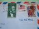 USA 1980 Cover Monroe To Netherlands - Lincoln - Flag - Will Rogers Cinema - Andere & Zonder Classificatie