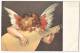 Delcampe - Angel Lot Of 4carte Postale Religious Christmas Art Painting Stengel Original Postcard Cpa Ak (W3_1396) - Paintings, Stained Glasses & Statues