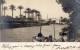 Canal Mahmoudieh 1900 Real Photo Postcard Mailed - Alexandrie