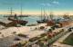 Alexandria The Port 1905 Postcard - Alexandrie