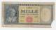 Italy 1000 Lire 10-2- 1948 G-VG RARE Banknote P 88a - 1.000 Lire