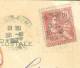 Cpa   Affranchie / 10 Cents Mouchon  En 1902 Pour Le Sierra Leone, Via Liverpool , Arrivée Freetown ( 4 Scans ) - Ax3111 - 1900-02 Mouchon