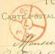 Cpa   Affranchie / 10 Cents  Semeuse En 1903 Pour Le Sierra Leone, Via Liverpool , Arrivée Freetown ( 4 Scans ) - Ax3112 - 1903-60 Säerin, Untergrund Schraffiert