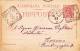 CARTOLINA POSTALE ITALIANA,PC STATIONERY  SENT TO MAIL IN 1894. - Interi Postali