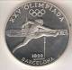 MONEDA DE PLATA DE ANDORRA DE 20 DINERS AÑO 1990 DE LAS OLIMPIADAS DE BARCELONA 1992 (ATLETISMO) SILVER-ARGENT - Andorre