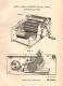 Original Patentschrift - J. Lashi Toronto , 1885 , Copy - Machine , Brief - Kopiermaschine , Letter !!! - Machines