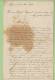VICTOR LARGEAU, Explorateur : Lettre 1874 Décrivant Le Projet D'exploration Du Nord Sahara, 1875. Tombouctou. Autographe - Autres & Non Classés