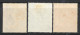 Seychelles 1938-41 - 2c On Chalky, 3c Green & 3c Orange On Chalky SG135-136a MH Cat £14.75 SG2020- See Description Below - Seychellen (...-1976)