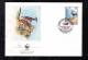 GOAT,WWF,  1990 FDC 4 COVERS ETHIOPIA - Animalez De Caza