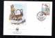 GOAT,WWF,  1990 FDC 4 COVERS ETHIOPIA - Animalez De Caza