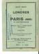 Ticket London To Paris Via Dover - Calais 1948 - Tickets - Vouchers