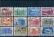 1942/44-Greece- "Landscapes" Complete Set MH - Nuevos