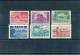 1942/44-Greece- "Landscapes" Complete Set MH - Nuevos