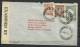 Argentina 1942 Cover To USA Censored - Brieven En Documenten