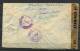 Argentina 1944 Registered  Cover To USA Censored - Lettres & Documents