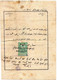 Ottoman Empire,Hejaz Railway Tax Stamps On Document 1904/1905 Used In Macedonia,as Scan - Lettres & Documents