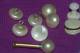 Splendides BOUTONS NACRE  Pour Corsage / LOT De 10 - Botones