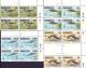 Barbados 1994 Birds Aves Oiseaux Vegels HONG KONG 94  Plover Heron Set Of 4 On Block Of 4 MNH And Info Sheet (offer) - Palmípedos Marinos