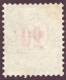 Heimat ZHS Enge (Zürich) 1885-04-04 Vollstemepl Auf Porto Zu#19BIIK - Postage Due