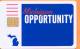 United States - Michigan Opporunity Card, Schlumberger Test Card - Schede A Pulce