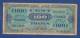 FRANCE -ALLIED MILITARY CURRENCY - 100 Francs (FRANCE) - Série 1944 - 1945 Verso France