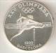 MONEDA DE PLATA DE ANDORRA DE 20 DINERS AÑO 1990 DE LAS OLIMPIADAS DE BARCELONA 1992 (ATLETISMO) SILVER-ARGENT - Andorre