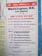 USA/Washington DC  An Vicinity//Road Map And Visitor´s  Guide/  ESSO/1952        PGC13 - Wegenkaarten