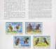 Folder Rep China 1998 Conservation Of Bird Stamps Eagle Snake Kite Fauna - Altri & Non Classificati