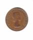 GREAT BRITAIN    1/2 PENNY  1966  (KM # 896) - C. 1/2 Penny