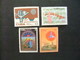 CUBA LOT Yvert & Tellier  N º 1860 + 1866 + 1910 + 1917  ** MNH - Unused Stamps