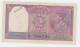 India 2 Rupees 1943 AXF (pinhole + Grafiti) P 17b - India