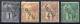 REUNION 1891 - Yv.17-20 (Mi.17-20, Sc.17-20) MH-MLH (all VF) Perfect - Unused Stamps