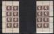 Canada 1962-1963 Cameo Full Set, Corner Plate Blocks, Mint No Hinge (see Desc), Sc# 401-405 - Num. Planches & Inscriptions Marge