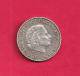NEDERLAND 1957,  Circulated Coin, XF, 1 Gulden ,  0.720 Silver Juliana  Km184 C90.097 - Monnaies D'or Et D'argent