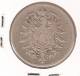 MONEDA DE PLATA DE  ALEMANIA  DE 1 MARK DEL AÑO 1875 LETRA -G (COIN) SILVER,ARGENT. - 1 Mark