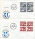 Greenland 1986-88. 7 FDCs "Ethnographic Objects" In Blocks Of 4 Stamps - FDC