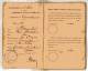 LIVRET - TRAVAIL DES ENFANTS DANS L´INDUSTRIE (LOI DU 2 NOVEMBRE 1892) - MARIE BEZOMBES - APPRENTIE - CARCASSONNE - 1893 - Diplômes & Bulletins Scolaires