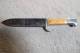 Couteau Poignard Dague HJ Jeunesse Lame Gravé Devise Manche Bois - Knives/Swords